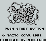 Bubble Bobble screenshot 3 for GameBoy